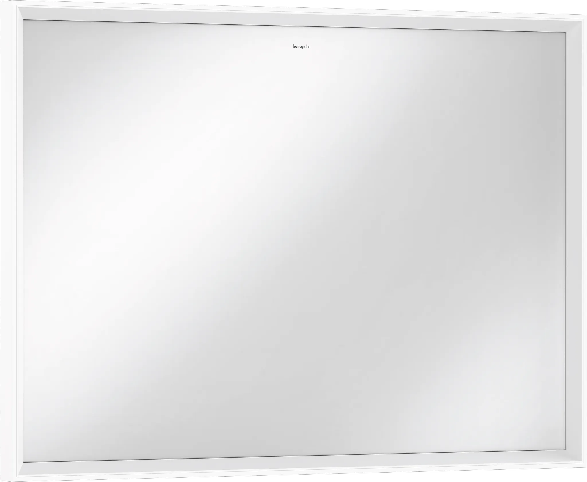 Hansgrohe Xarita E Spiegel mit LED-Beleuchtung, 1000/700/50 mm, Mattweiß Hansgrohe Xarita E Spiegel mit LED-Beleuchtung, 1000/700/50 mm, Mattweiß