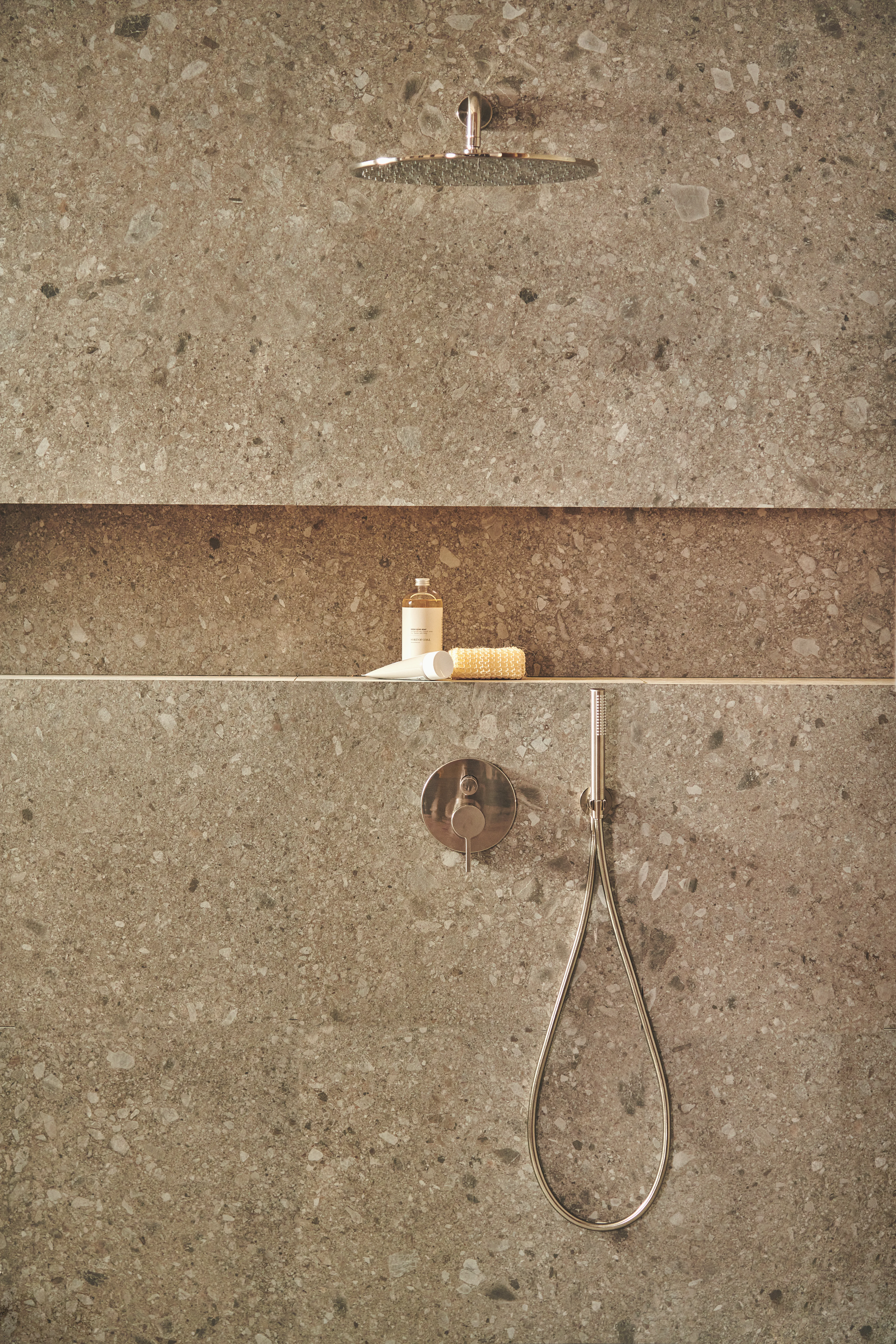 Stabhandbrause Idealrain, Brushed Gold Stabhandbrause Idealrain, Brushed Gold