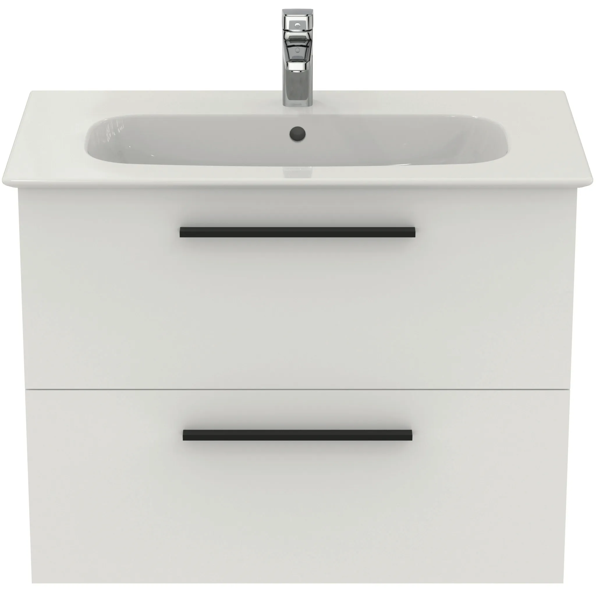 Ideal Standard i.life A Waschtisch-Paket mit Unterschrank und schwarzem Griff Ideal Standard i.life A Waschtisch-Paket mit Unterschrank und schwarzem Griff