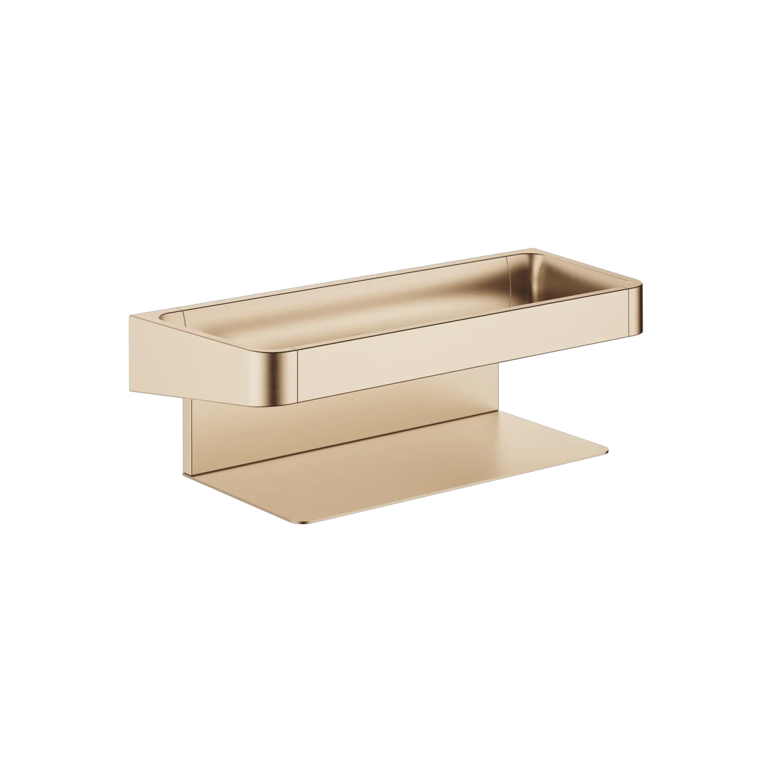 Dornbracht Ablage SERIENSPEZIFISCH Light Gold gebürstet PVD, Breite 303 mm, Ausladung 122 mm