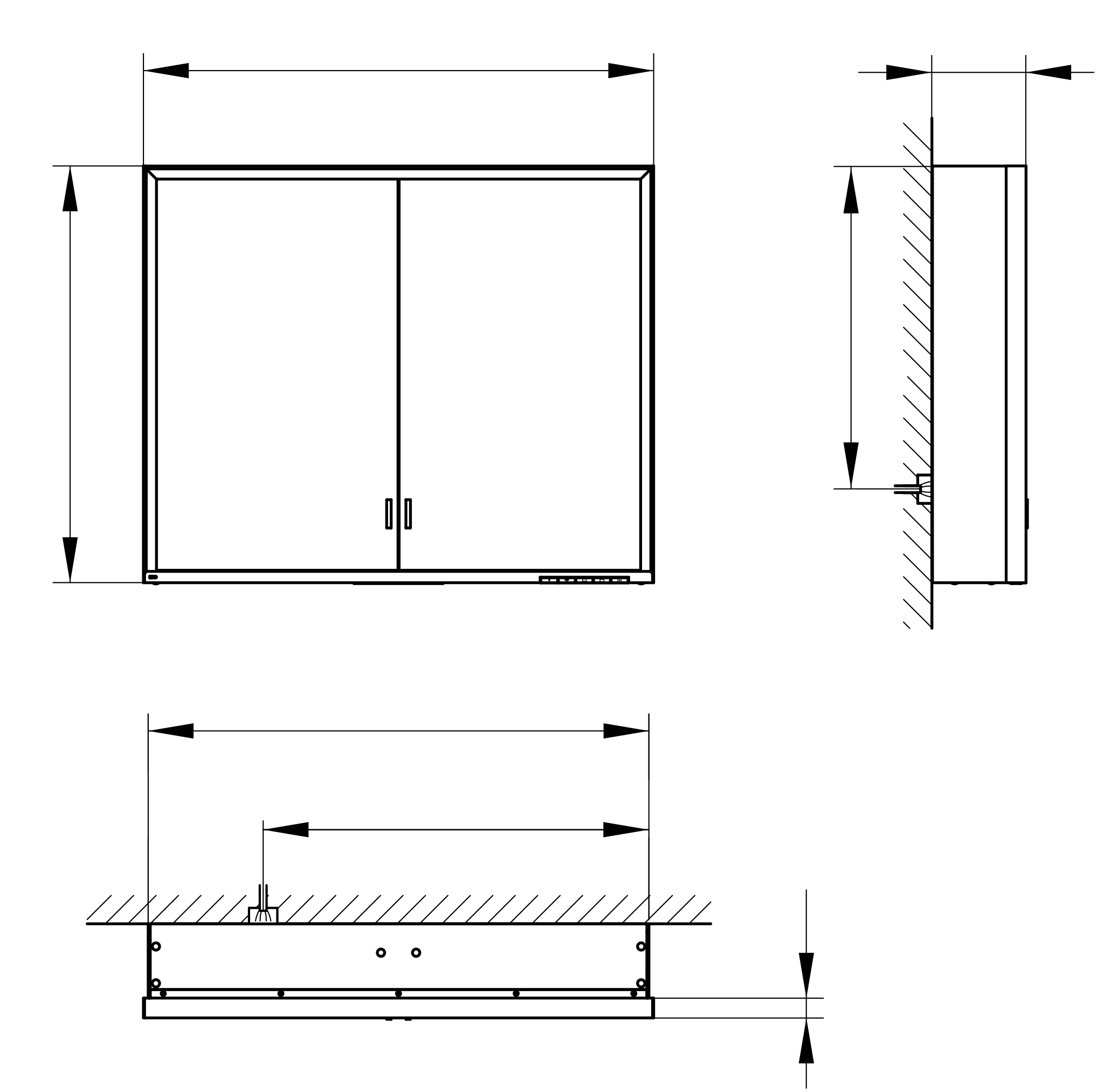 KEUCO Wandvorbau Spiegelschrank mit verdecktem Ablagefach „Royal Lumos“ in Silber (eloxiert), Aufputz, mit Steckdosen, ohne Spiegelheizung 900 × 735 × 165 mm KEUCO Wandvorbau Spiegelschrank mit verdecktem Ablagefach „Royal Lumos“ in Silber (eloxiert), Aufputz, mit Steckdosen, ohne Spiegelheizung 900 × 735 × 165 mm