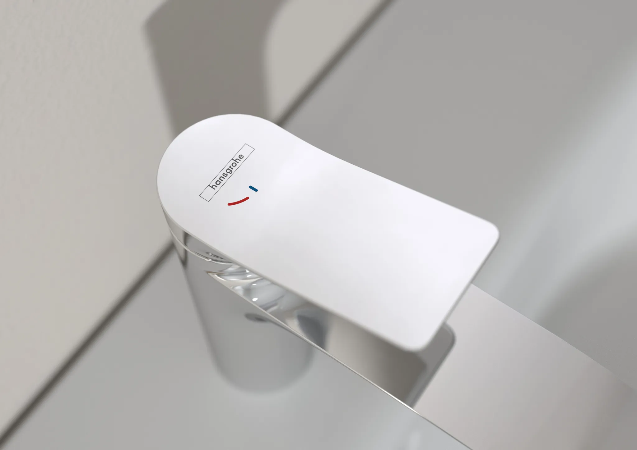 Waschtischmischer 110 Vivenis CoolStart mit Zugstangen-Ablaufg.chrom