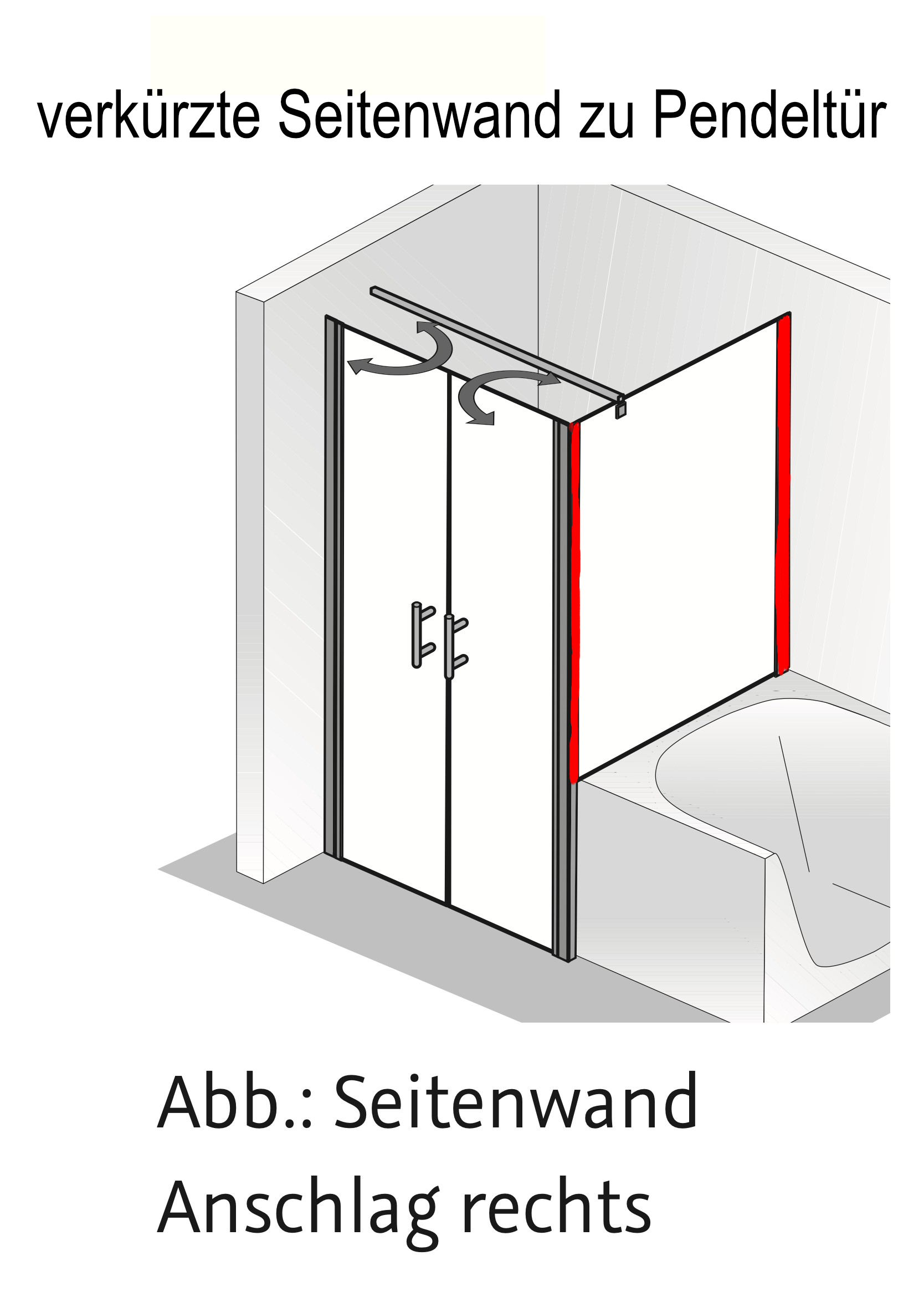 HSK gerahmte verkürzte Seitenwand für Pendeltür „Favorit Nova“ Glas Klar hell, Profile Chromoptik (Alu Hochglanz poliert), für 800 mm, H: 1700 mm HSK gerahmte verkürzte Seitenwand für Pendeltür „Favorit Nova“ Glas Klar hell, Profile Chromoptik (Alu Hochglanz poliert), für 800 mm, H: 1700 mm