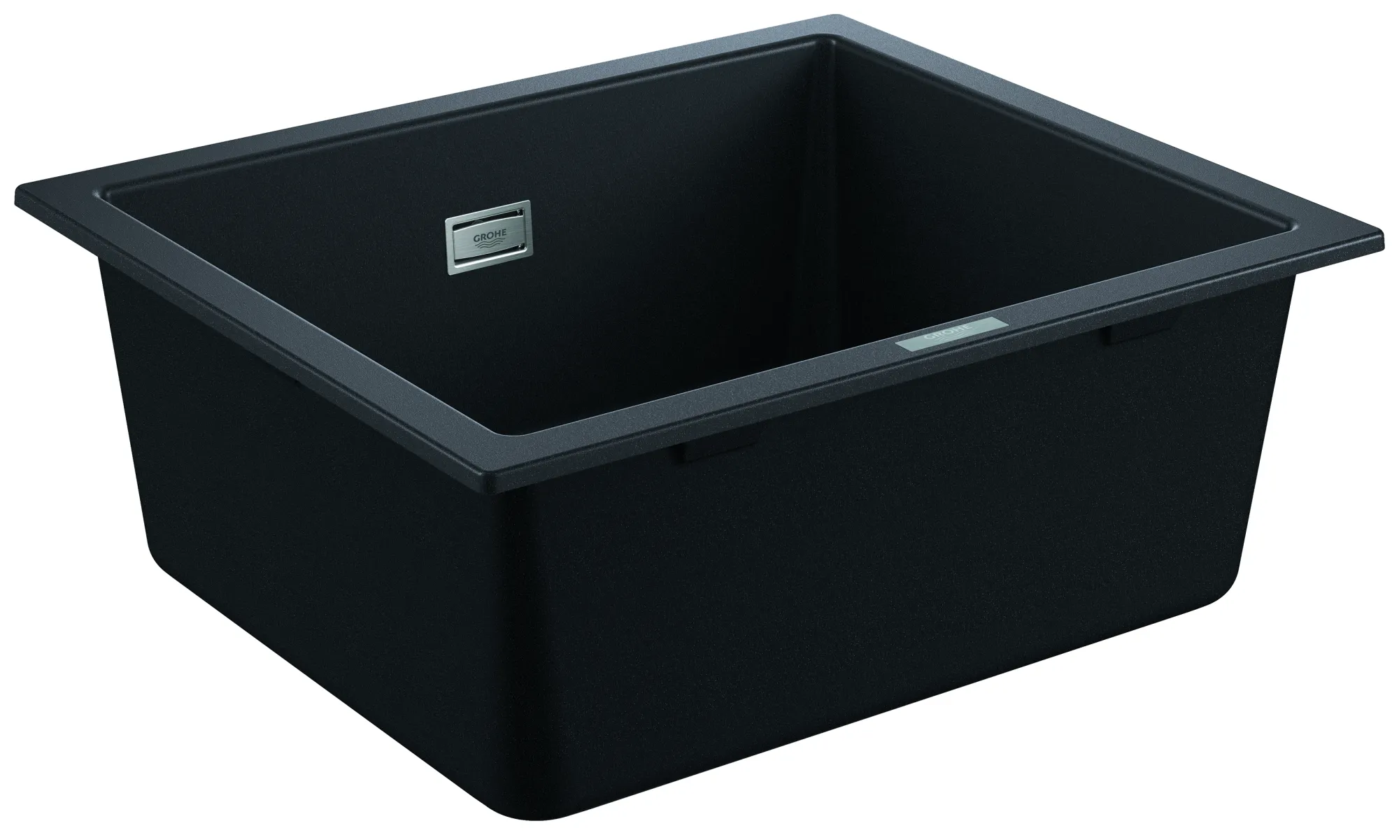 Kompositspüle K700 Unterbau 31654, Modell: K700U 60-C 53,3/45,7 1.0, Montageart: Standard-Einbau und Unterbau, Maße: 533 x 457 mm, 1 Becken: 469 x 393 x 205 mm, granit schwarz Kompositspüle K700 Unterbau 31654, Modell: K700U 60-C 53,3/45,7 1.0, Montageart: Standard-Einbau und Unterbau, Maße: 533 x 457 mm, 1 Becken: 469 x 393 x 205 mm, granit schwarz