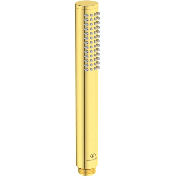 3-Loch-Badearmatur Extra mit Handbrause ohne Wanneneinlauf Brushed Gold 3-Loch-Badearmatur Extra mit Handbrause ohne Wanneneinlauf Brushed Gold