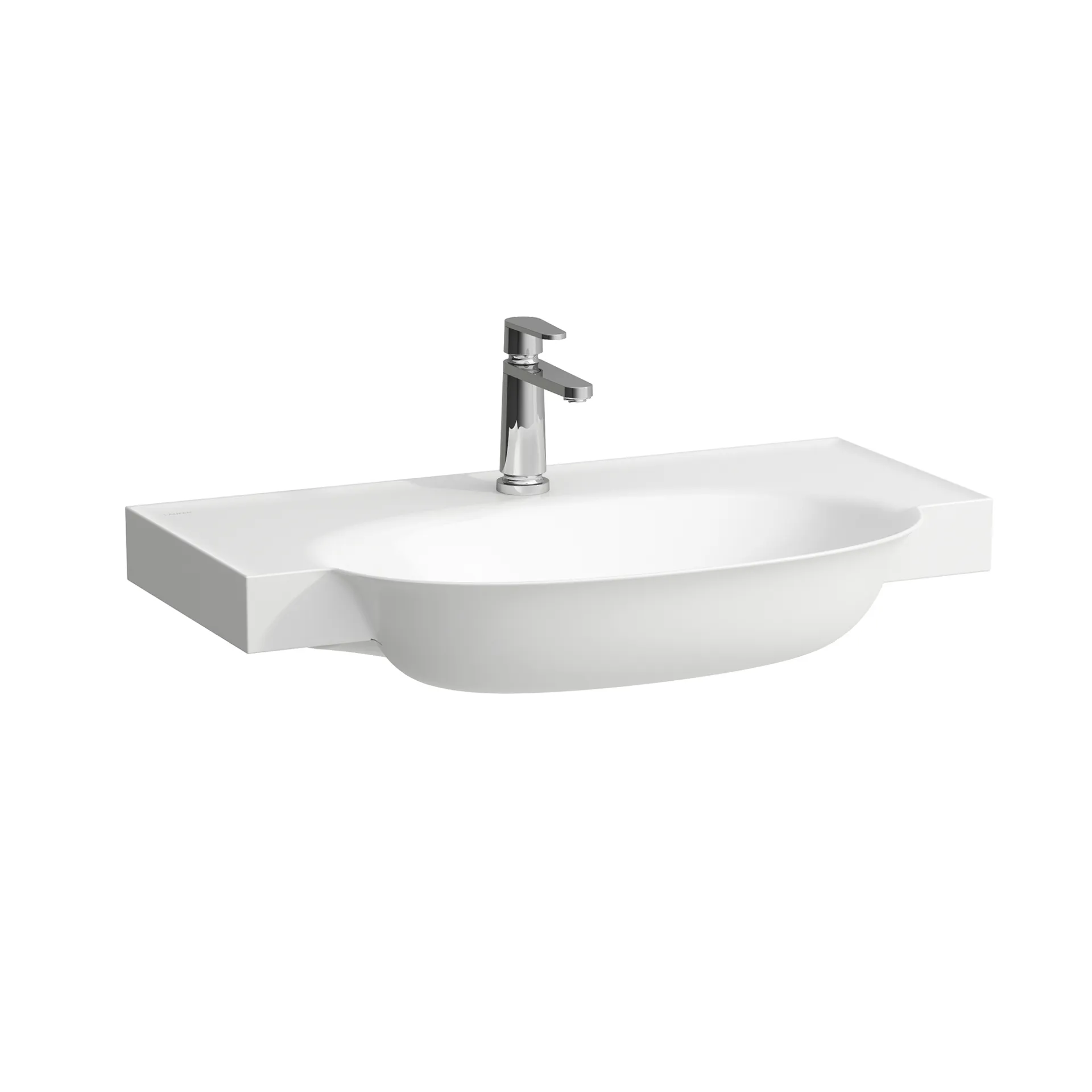 Waschtisch THE NEW CLASSIC 480x800x165 1 Hahnloch mit Überlauf weiß Waschtisch THE NEW CLASSIC 480x800x165 1 Hahnloch mit Überlauf weiß