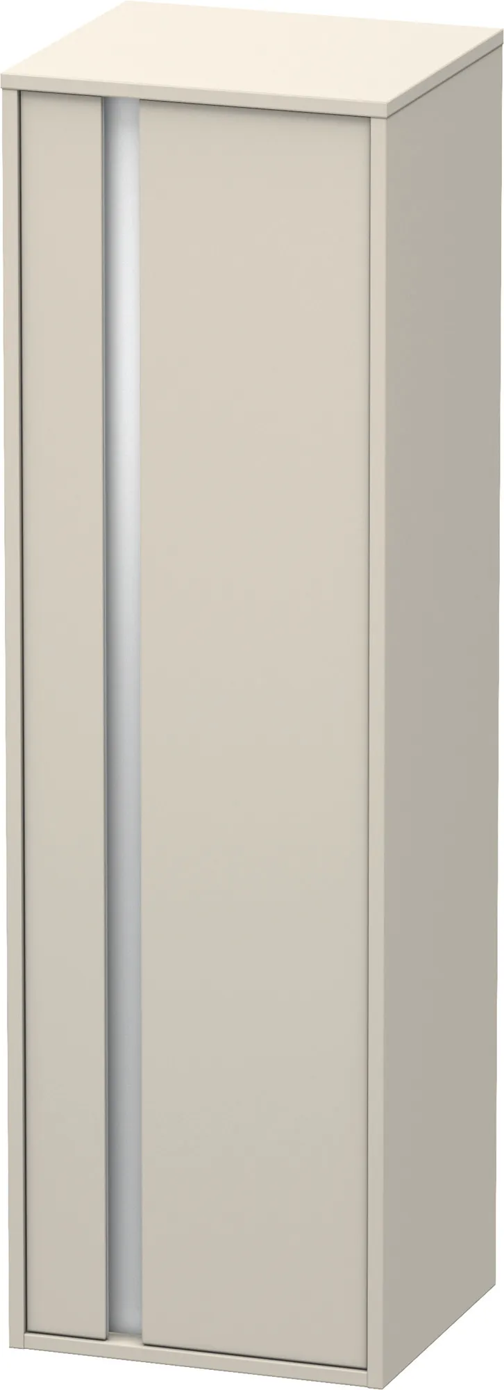 Duravit Halbhochschrank „Ketho“ 40 × 132 × 36 cm Taupe Matt