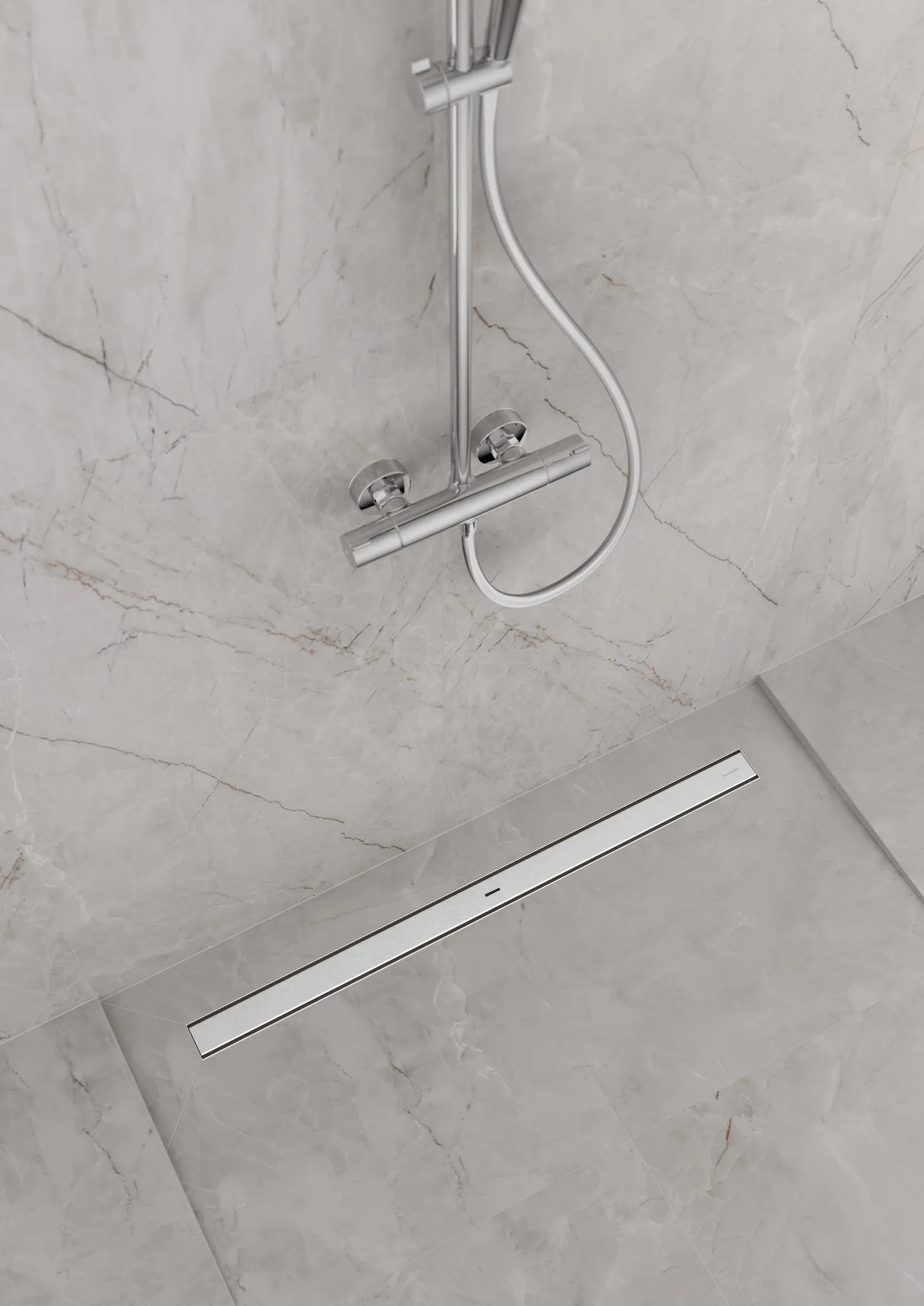 RainDrain Allround Komplettset Duschrinne 800 für Standard-/flache Installation Edelstahl gebürstet RainDrain Allround Komplettset Duschrinne 800 für Standard-/flache Installation Edelstahl gebürstet