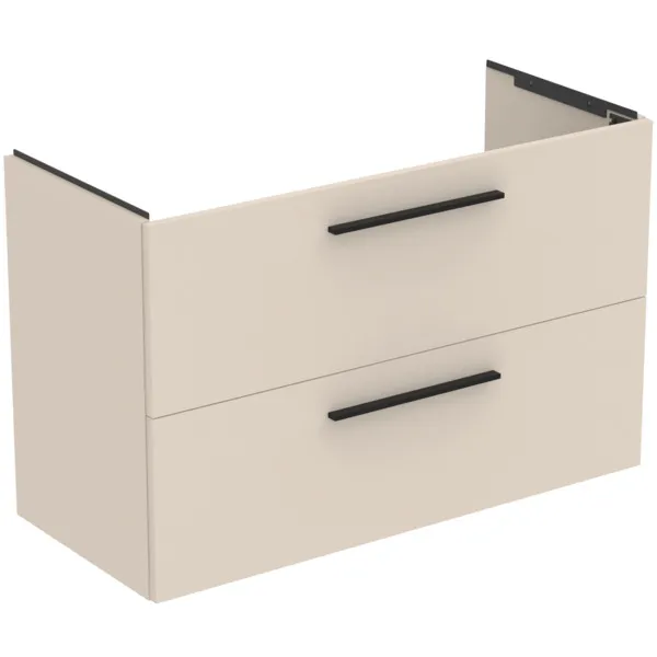 Ideal Standard Waschtischunterschrank „i.lifeA“ 100 × 63 × 44 cm Sandbeige matt Ideal Standard Waschtischunterschrank „i.lifeA“ 100 × 63 × 44 cm Sandbeige matt