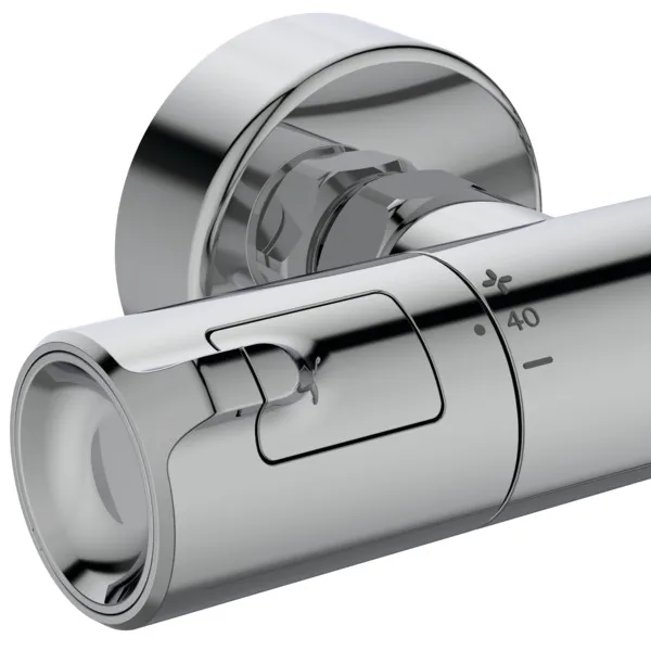 Badethermostat Aufputz Ceratherm T50 mit Handbrauseset Chrom Badethermostat Aufputz Ceratherm T50 mit Handbrauseset Chrom