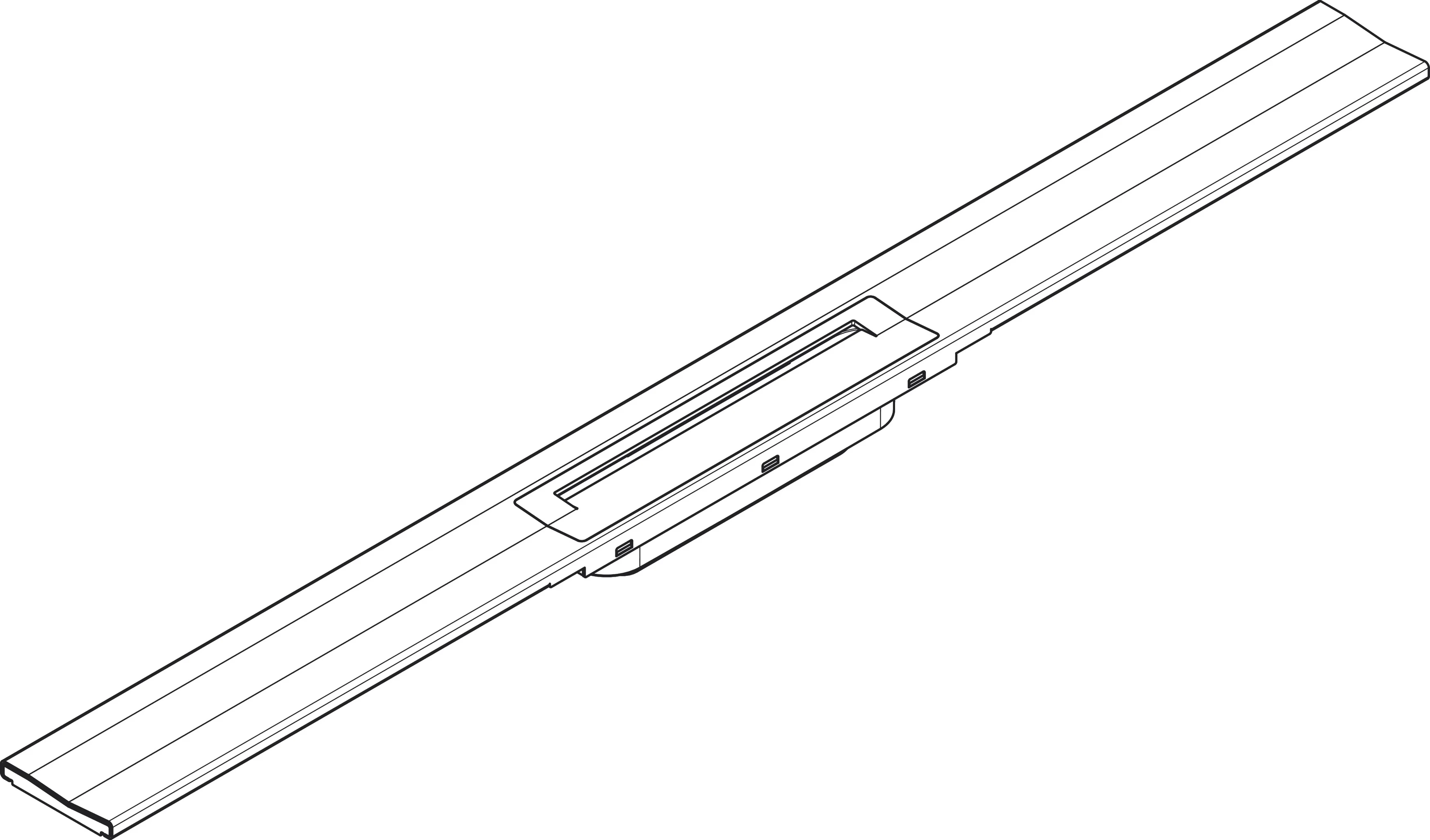 Hansgrohe RainDrain Flex Duschrinne 900 mm, wandangebunden, höhenverstellbar, Edelstahl V2A, bis zu 60 l/min Ablaufleistung Hansgrohe RainDrain Flex Duschrinne 900 mm, wandangebunden, höhenverstellbar, Edelstahl V2A, bis zu 60 l/min Ablaufleistung