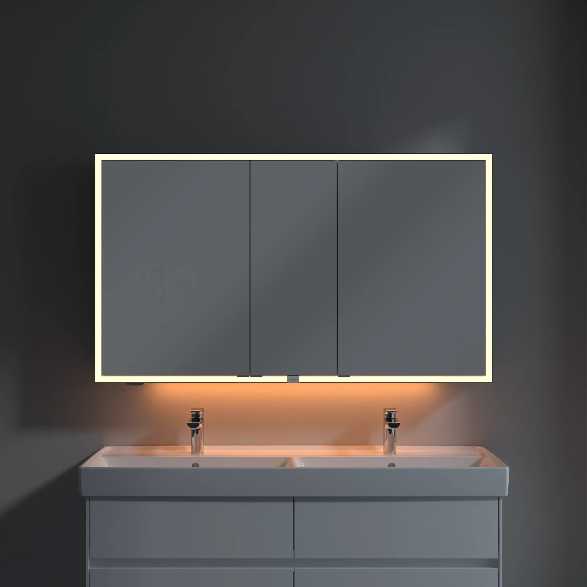 Villeroy & Boch Vorbau-Spiegelschrank „My View Now“ 1300 × 750 × 168 mm in White Matt Villeroy & Boch Vorbau-Spiegelschrank „My View Now“ 1300 × 750 × 168 mm in White Matt