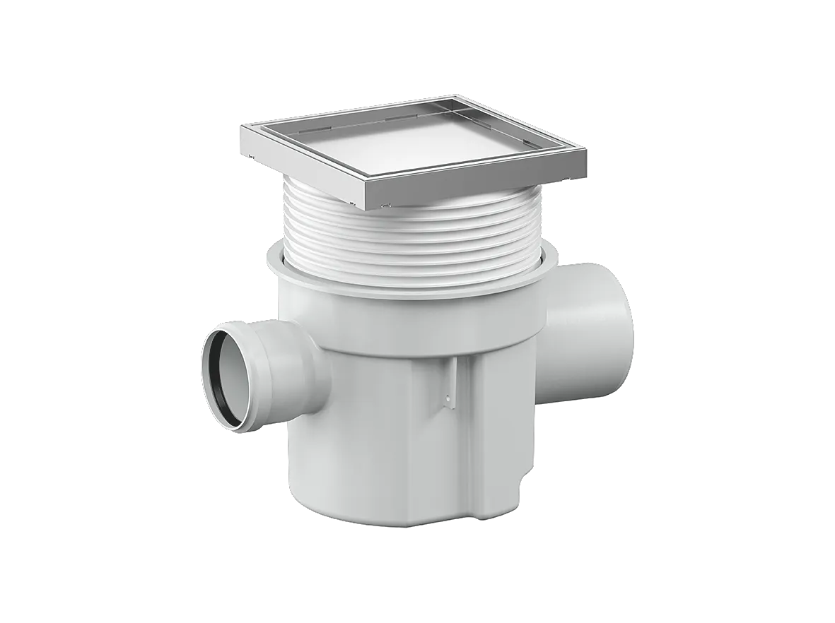 Rückstau-Kellerablauf DallSafe 200/1 Stone, DN 100, 200 x 200 mm Rückstau-Kellerablauf DallSafe 200/1 Stone, DN 100, 200 x 200 mm
