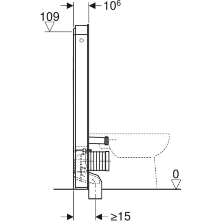 Monolith Plus Sanitärmodul für SWC 114cm Steinzeug Betonoptik, Aluminium Monolith Plus Sanitärmodul für SWC 114cm Steinzeug Betonoptik, Aluminium