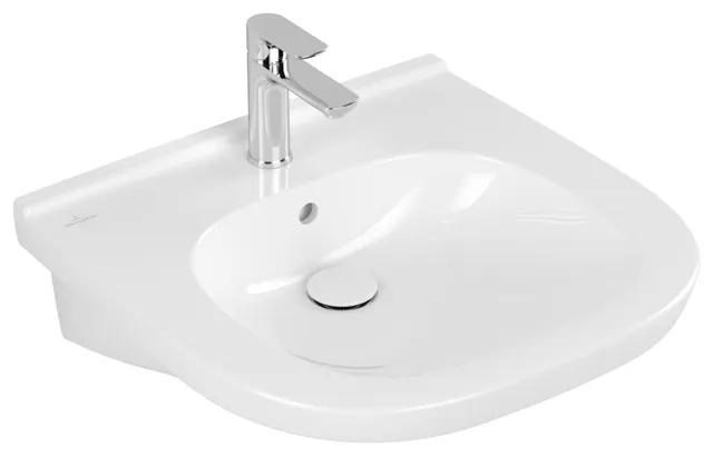 Villeroy & Boch Wandwaschtisch „ViCare“ 555 × 540 × 195 mm, mit Hahnlochbohrung in Weiß Alpin Villeroy & Boch Wandwaschtisch „ViCare“ 555 × 540 × 195 mm, mit Hahnlochbohrung in Weiß Alpin