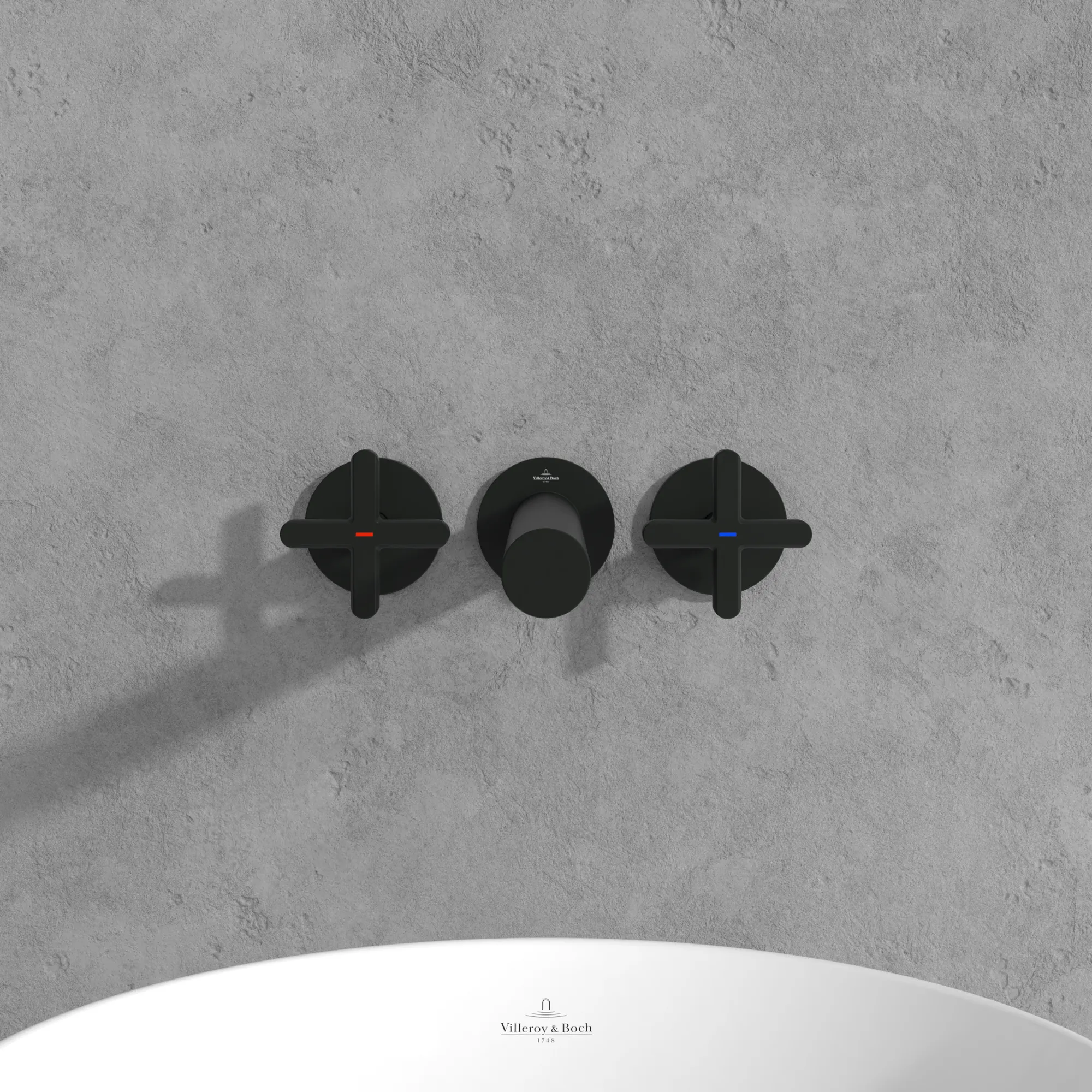 Waschtischauslauf „Loop & Friends“ 22,5 cm in Matt Black Waschtischauslauf „Loop & Friends“ 22,5 cm in Matt Black