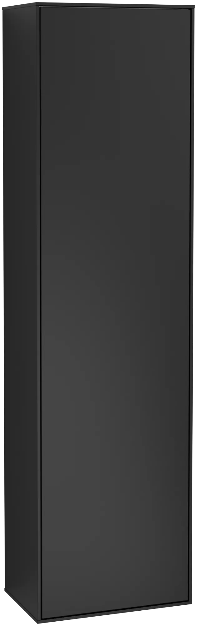 Villeroy & Boch Hochschrank Finion G48, 418x1516x270mm, Black Matt Lacquer