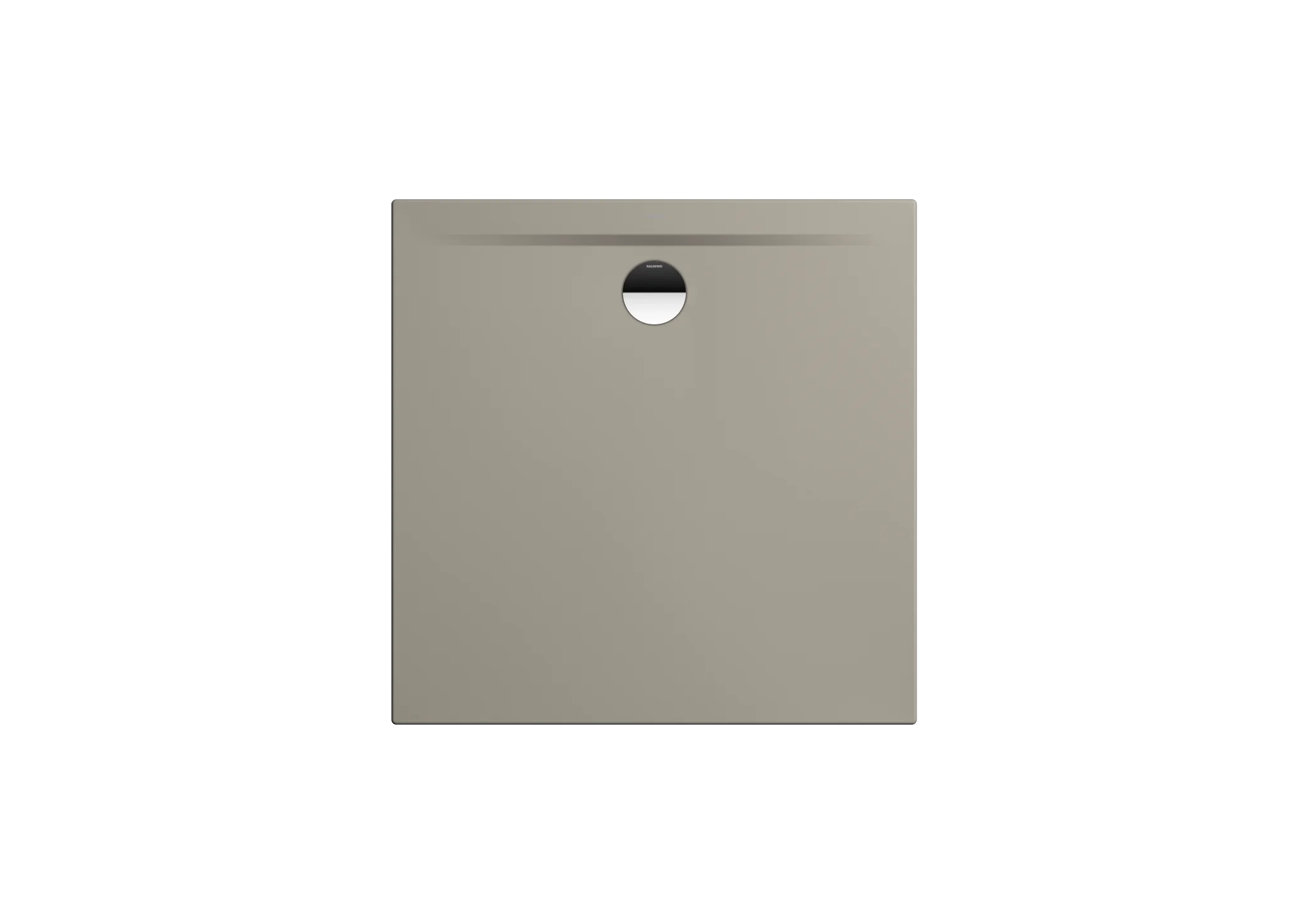 Kaldewei SUPERPLAN ZERO Duschfläche 1000x1000 mm warm grey 50 Perl-Effekt