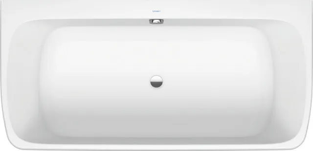 Duravit Badewanne „Qatego“ rechteck 1800 × 800 mm, Mittelablauf in Weiß (matt) Duravit Badewanne „Qatego“ rechteck 1800 × 800 mm, Mittelablauf in Weiß (matt)