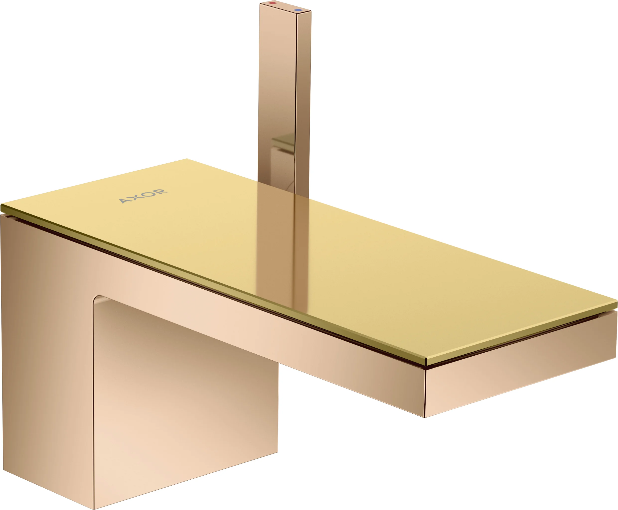 Hansgrohe AXOR MyEdition Platte 200 mm Metall Polished Gold Optic abnehmbar Hansgrohe AXOR MyEdition Platte 200 mm Metall Polished Gold Optic abnehmbar