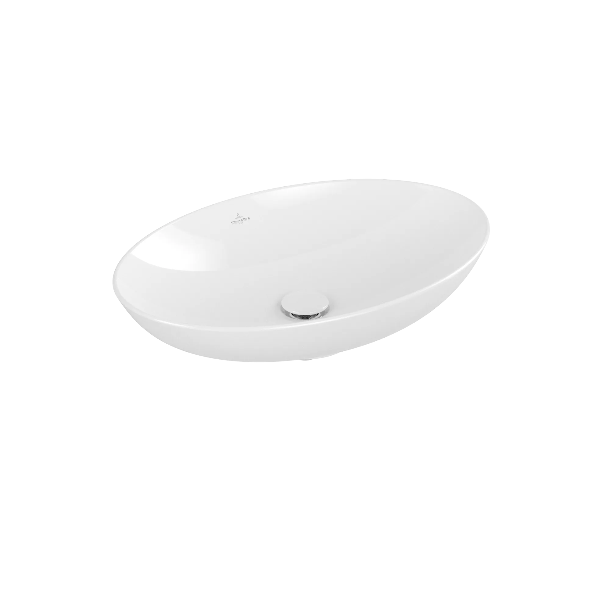 Villeroy & Boch Aufsatzwaschtisch aus TitanCeram „Loop & Friends“ 620 × 420 × 150 mm, ohne Hahnlochbohrung in Weiß Alpin Farbe: Weiß Alpin / Größe: 62 × 42 cm / Oberflächenveredelung: ohne Oberflächenveredelung / Überlauf: ohne Überlauf Villeroy & Boch Aufsatzwaschtisch aus TitanCeram „Loop & Friends“ 620 × 420 × 150 mm, ohne Hahnlochbohrung in Weiß Alpin Farbe: Weiß Alpin / Größe: 62 × 42 cm / Oberflächenveredelung: ohne Oberflächenveredelung / Überlauf: ohne Überlauf