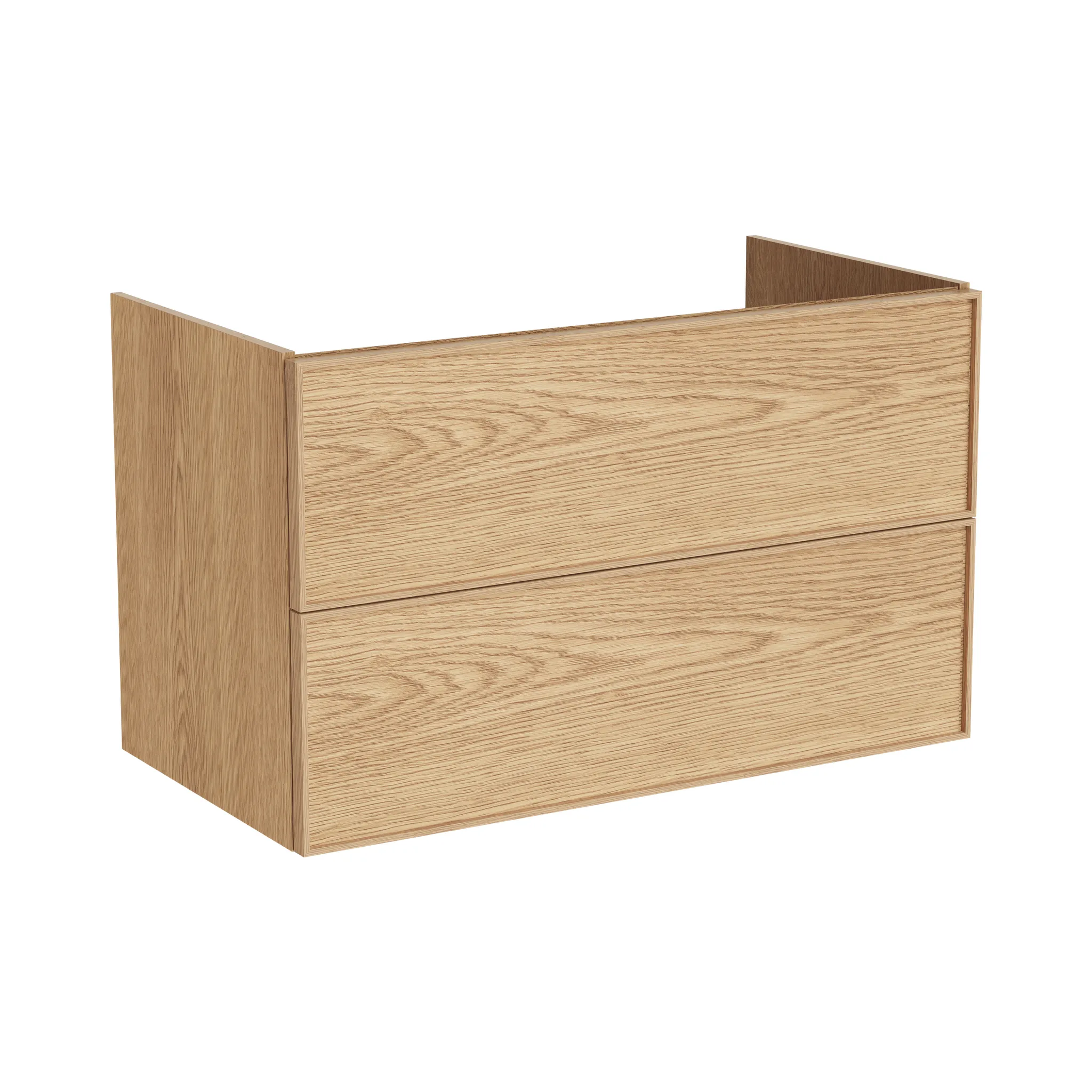 VitrA New Metropole Edge Waschtischunterschrank 98 x 52 x 60 cm, Eiche Hell VitrA New Metropole Edge Waschtischunterschrank 98 x 52 x 60 cm, Eiche Hell