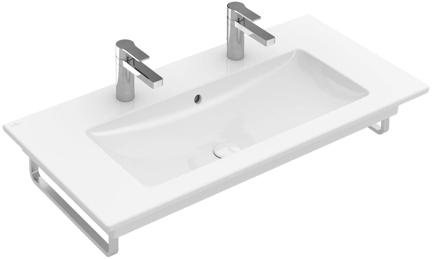 Villeroy & Boch Schrankwaschtisch Venticello 4104AK, 1000 x 500 mm, Weiß Alpin