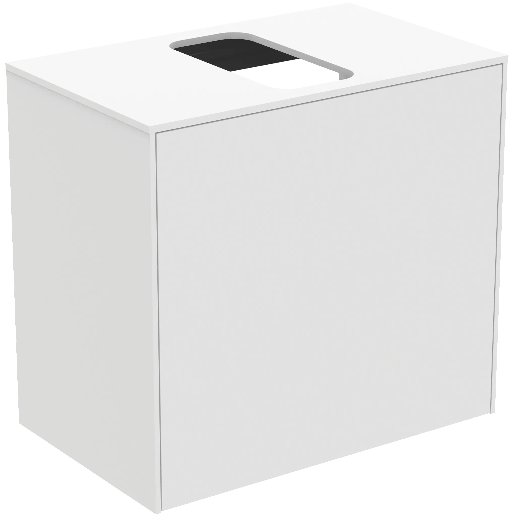 Ideal Standard Conca Waschtischplatte, weiß, 602 x 373 mm Ideal Standard Conca Waschtischplatte, weiß, 602 x 373 mm