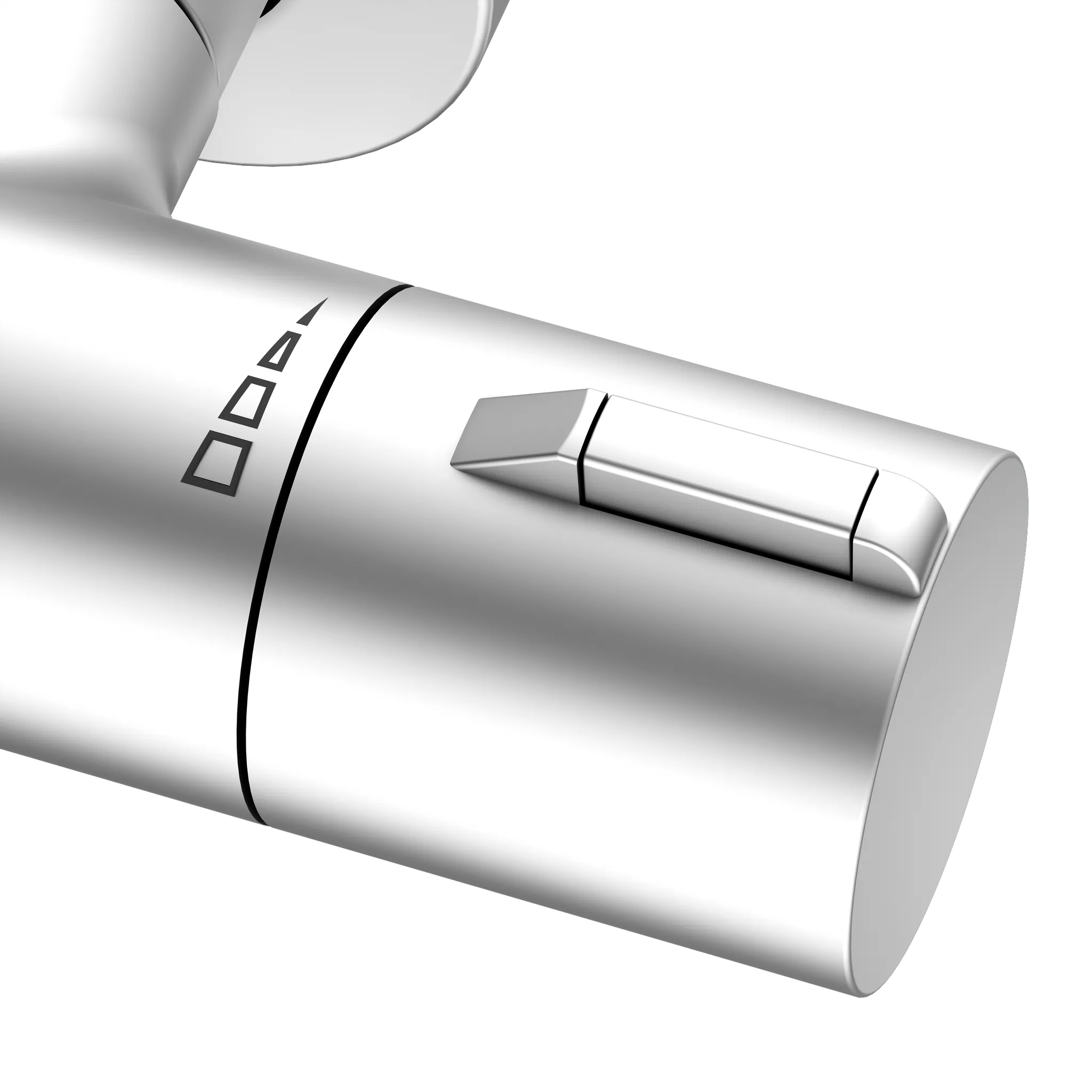 Plan blue 53926171001 Thermostat-Brausemischer Aufputz Aluminium-finish Plan blue 53926171001 Thermostat-Brausemischer Aufputz Aluminium-finish