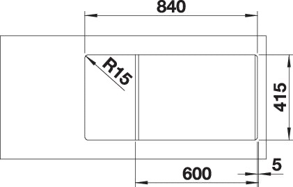 BLANCO FAVUM XL 6 S