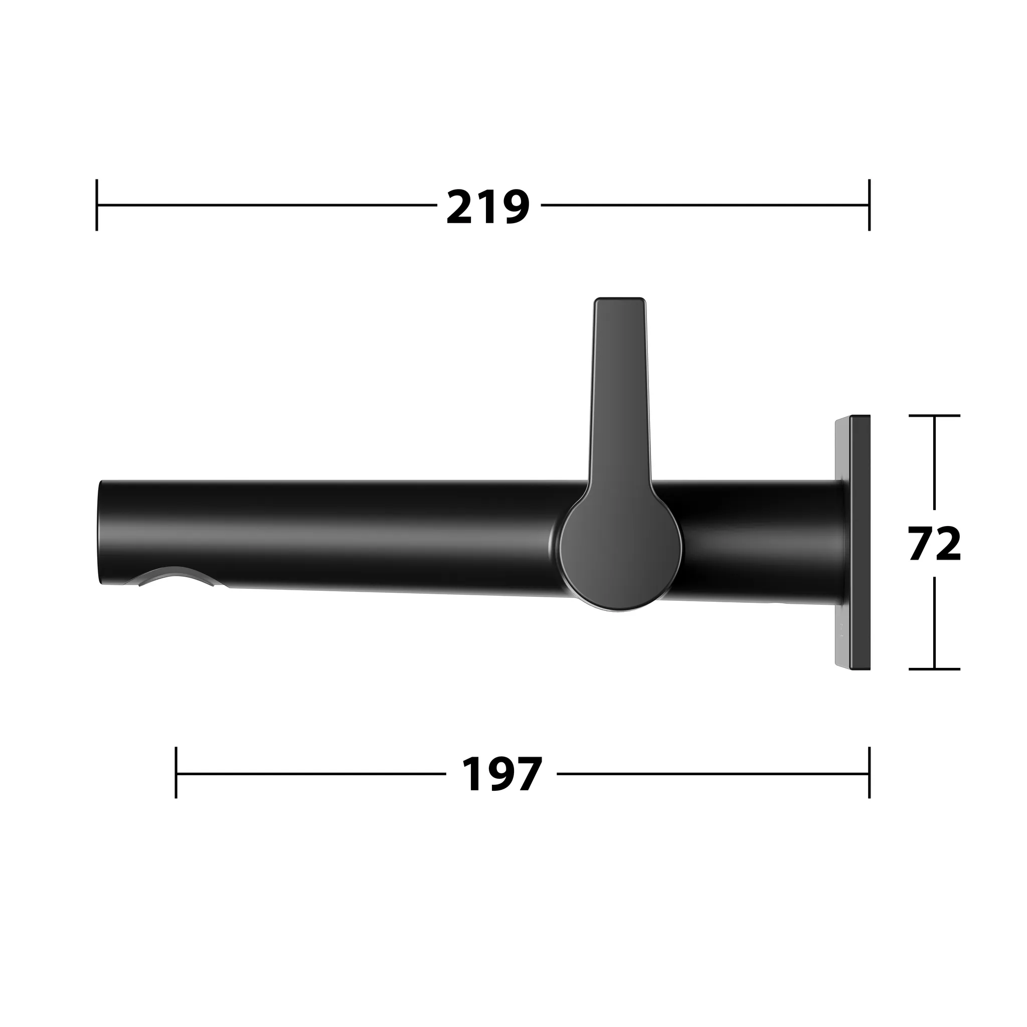 KEUCO EDITION 11 Einhebel-Waschtischmischer Unterputz 1 Loch schwarz matt KEUCO EDITION 11 Einhebel-Waschtischmischer Unterputz 1 Loch schwarz matt