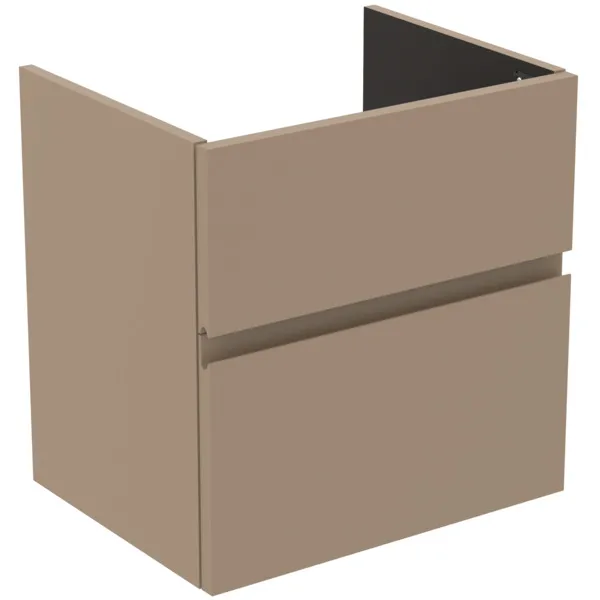 Ideal Standard Waschtischunterschrank Finesse 530x409x540mm 2 Auszüge Greige matt Ideal Standard Waschtischunterschrank Finesse 530x409x540mm 2 Auszüge Greige matt