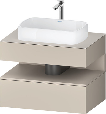 Duravit Waschtischunterschrank wandhängend „Qatego“ 80 × 60 × 55 cm