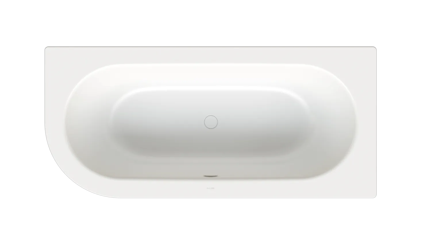 Bette BetteStarlet V Badewanne Edelweiß 1750x800x420 mm 2-Sitzer Einbau glasierter Titan-Stahl