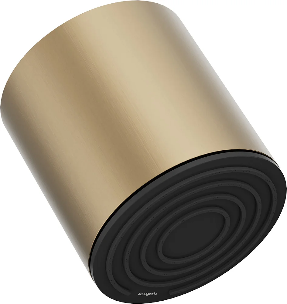 Hansgrohe Pulsify S Kopfbrause 105 mm, PowderRain Strahlart, EcoSmart+, Brushed Bronze