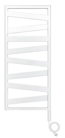 Zehnder Design-Handtuchwärmer „Ribbon“ 60 × 166,1 cm in Light Grey