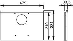 TECEbox Bauraumabdeckung TECEbox Bauraumabdeckung