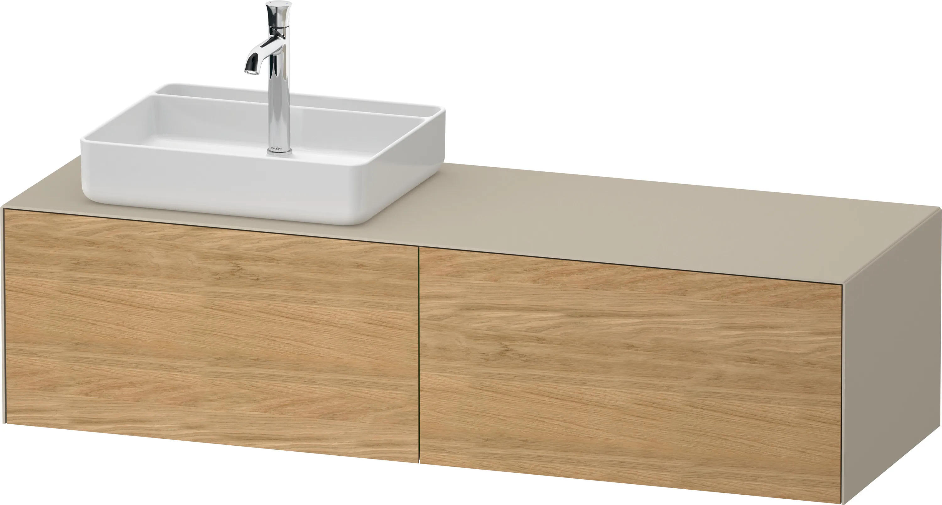 Duravit Waschtischunterschrank „White Tulip“, mit Beleuchtung