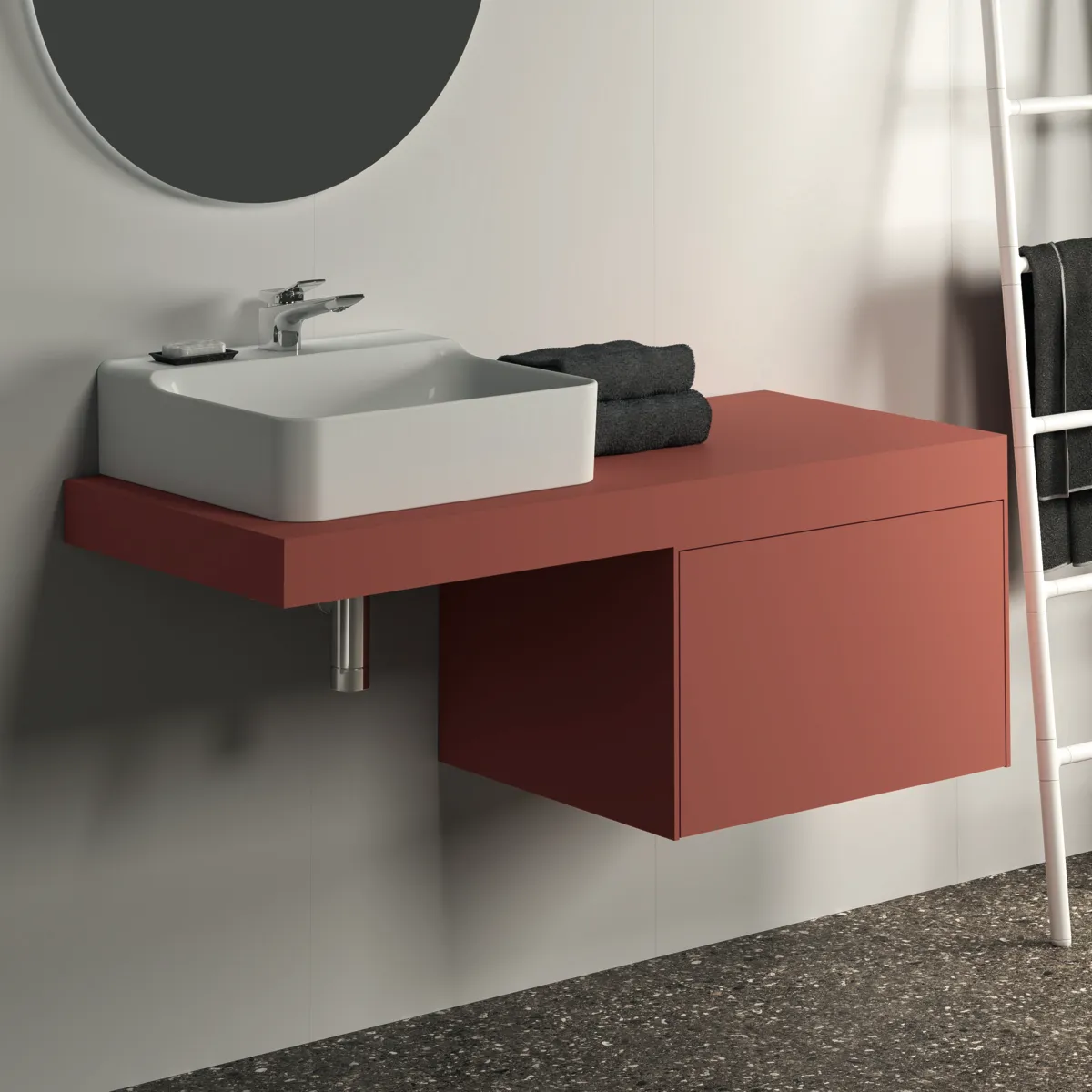 Ideal Standard Konsole Conca, 1200x505x80mm, Sunset