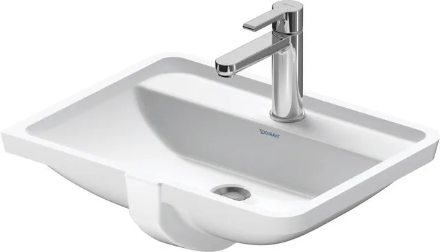 Unterbauwaschtisch „Starck 3“, mit Überlauf, Hahnlochposition mittig Größe: 52,5 × 40 cm / Hahnlochbohrung: mit 1×1 Hahnlochbohrung / Hahnlochposition: mittig / Oberflächenveredelung: mit WonderGliss / Überlauf: mit Überlauf Unterbauwaschtisch „Starck 3“, mit Überlauf, Hahnlochposition mittig Größe: 52,5 × 40 cm / Hahnlochbohrung: mit 1×1 Hahnlochbohrung / Hahnlochposition: mittig / Oberflächenveredelung: mit WonderGliss / Überlauf: mit Überlauf