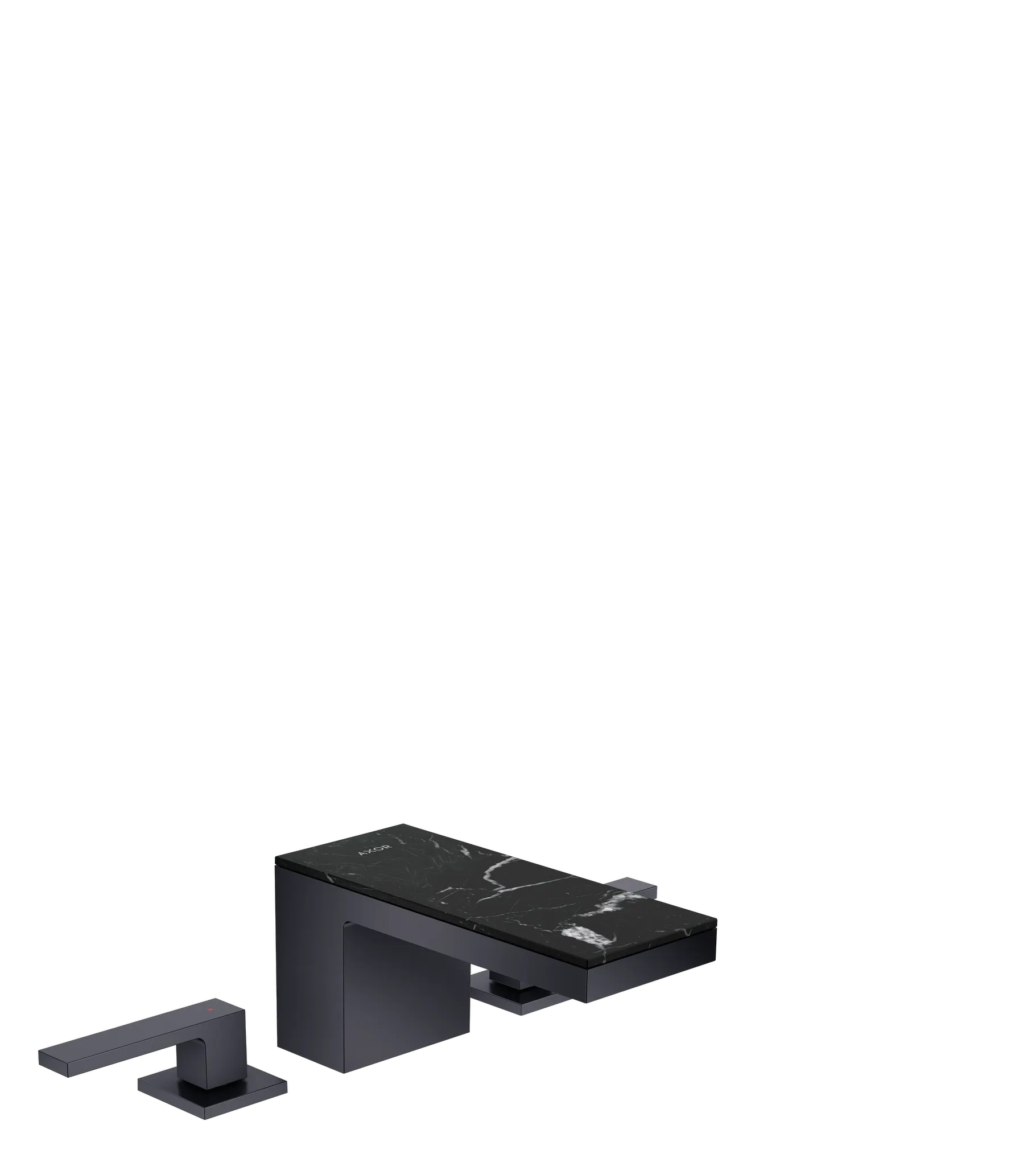 Hansgrohe AXOR MyEdition Mischer Platte 200 Marmor Nero Marquina Hansgrohe AXOR MyEdition Mischer Platte 200 Marmor Nero Marquina