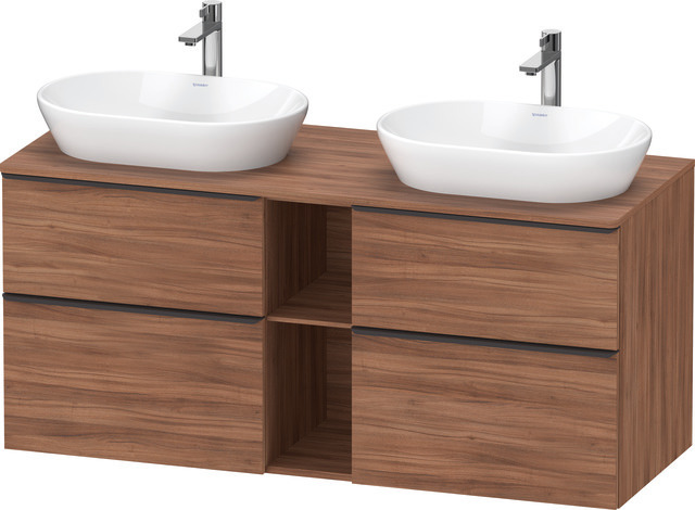 Duravit Waschtischunterschrank wandhängend „D-Neo“ 140 × 66,4 × 55 cm