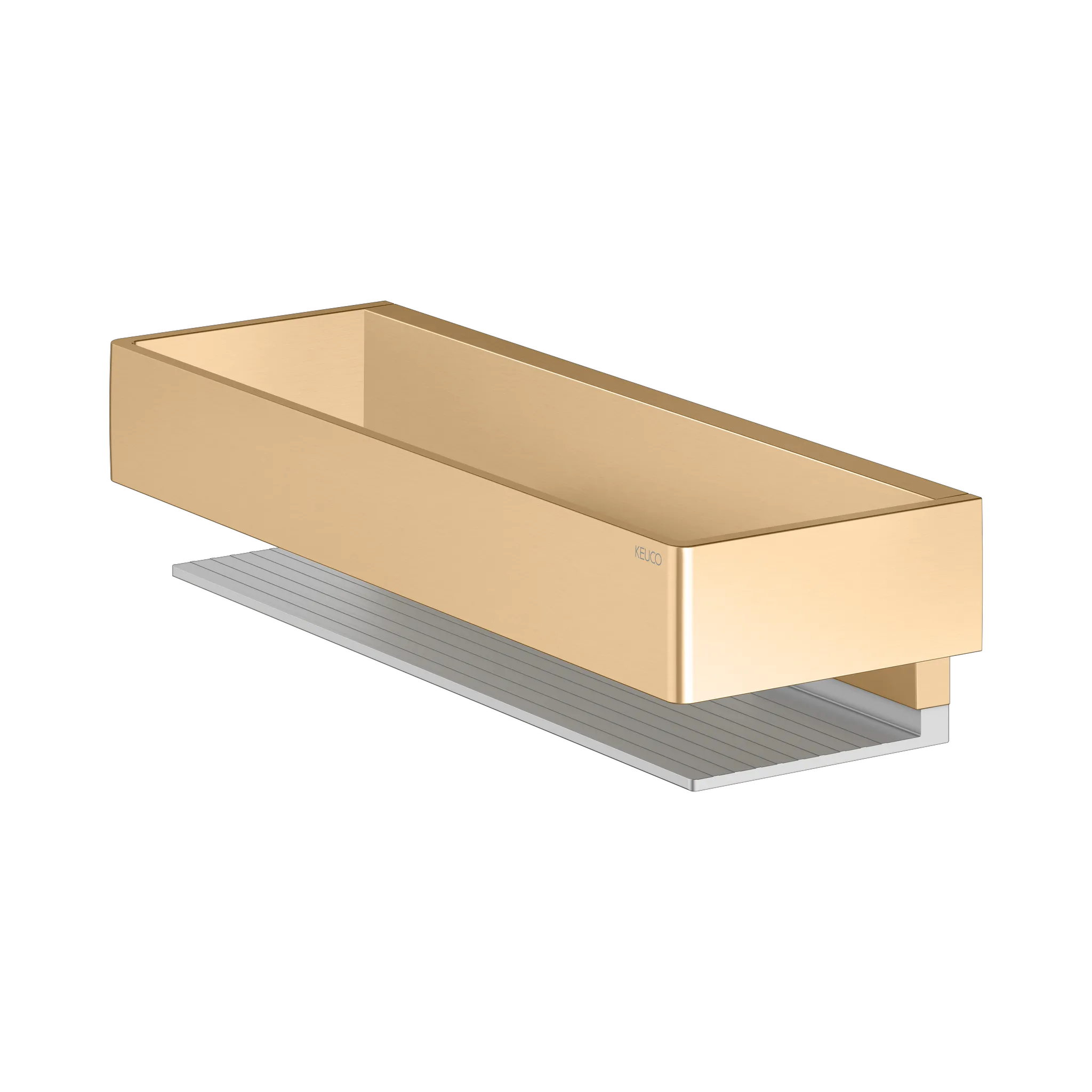 KEUCO EDITION 11 Duschablage Messing gebürstet / Alu KEUCO EDITION 11 Duschablage Messing gebürstet / Alu