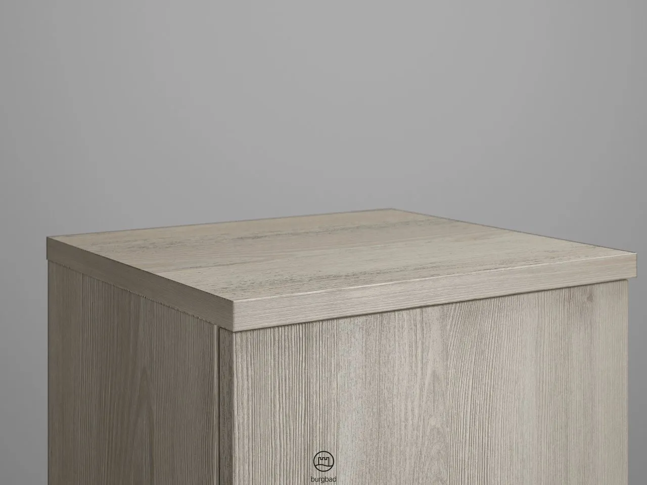 Abdeckplatte, dekorgleich mit Front, Tiefe: 325 mm, Breite: 352 mm, Höhe: 19 mm