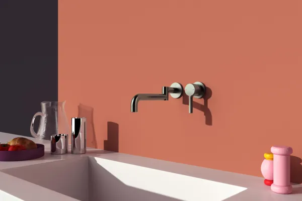 Wand-Küchenarmatur Gusto Ausladung 246mm Magnetic Grey Wand-Küchenarmatur Gusto Ausladung 246mm Magnetic Grey