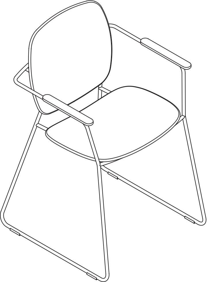 Badstuhl, Gestell verchromt, Sitzfläche, Rückenlehne und Armpads aus hochwertigem PIR Kunststoff (Post-Industrial-Recycling), Höhe 856 mm, Breite 545 mm, Sitzhöhe 479 mm, Sitzfläche 475 mm breit, in Farbe JH (Waldgrün)