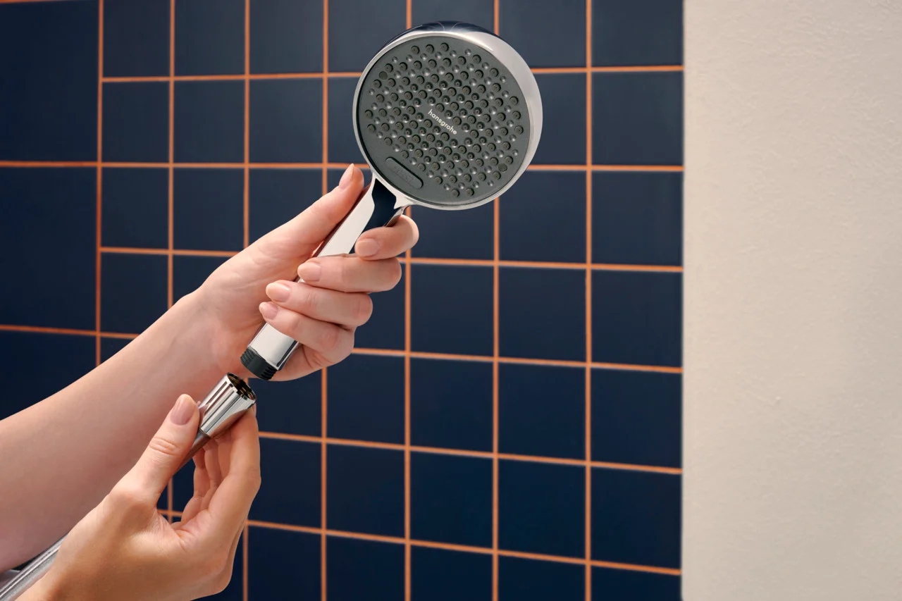 Hansgrohe Activera Select S Handbrause, Chrom, 95 mm Brausekopfgröße, Rain & ImpactRain Strahlarten, FlexPower Technologie, QuickClean+, für Durchlauferhitzer geeignet Hansgrohe Activera Select S Handbrause, Chrom, 95 mm Brausekopfgröße, Rain & ImpactRain Strahlarten, FlexPower Technologie, QuickClean+, für Durchlauferhitzer geeignet
