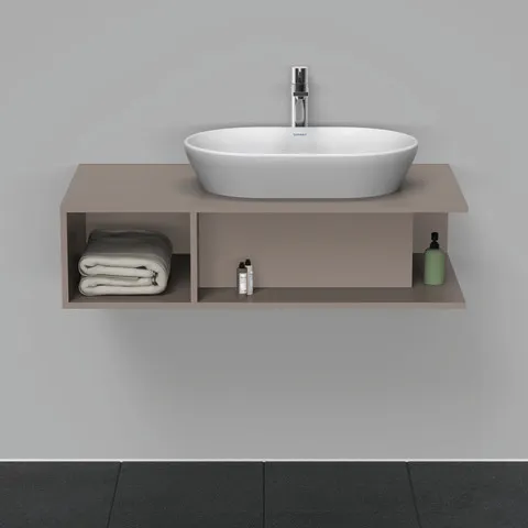 Duravit Waschtischunterschrank wandhängend „D-Neo“ 100 × 26 × 55 cm Basalt Matt Duravit Waschtischunterschrank wandhängend „D-Neo“ 100 × 26 × 55 cm Basalt Matt