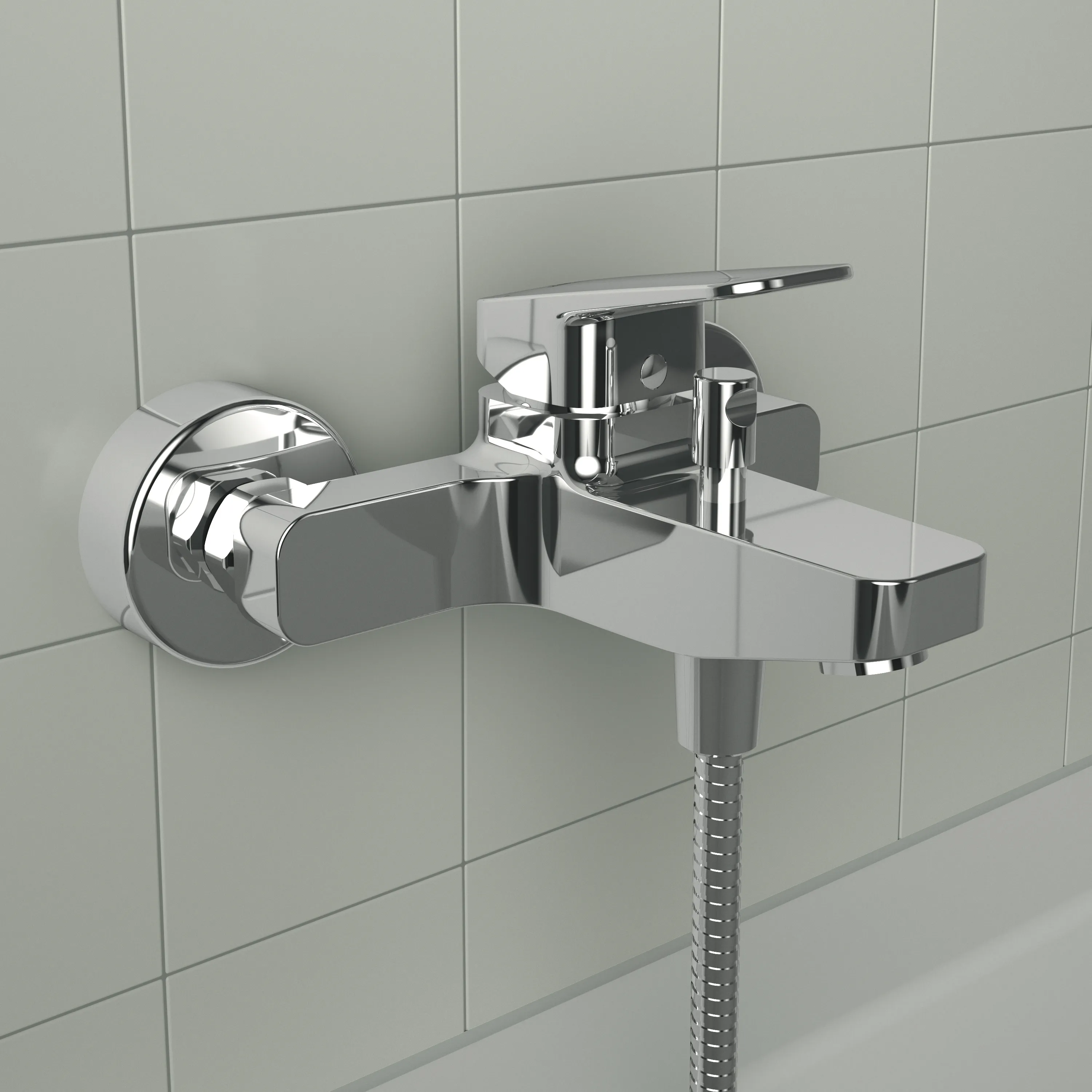 Badearmatur Aufputz Ceraplan 220x182x109mm Chrom Badearmatur Aufputz Ceraplan 220x182x109mm Chrom