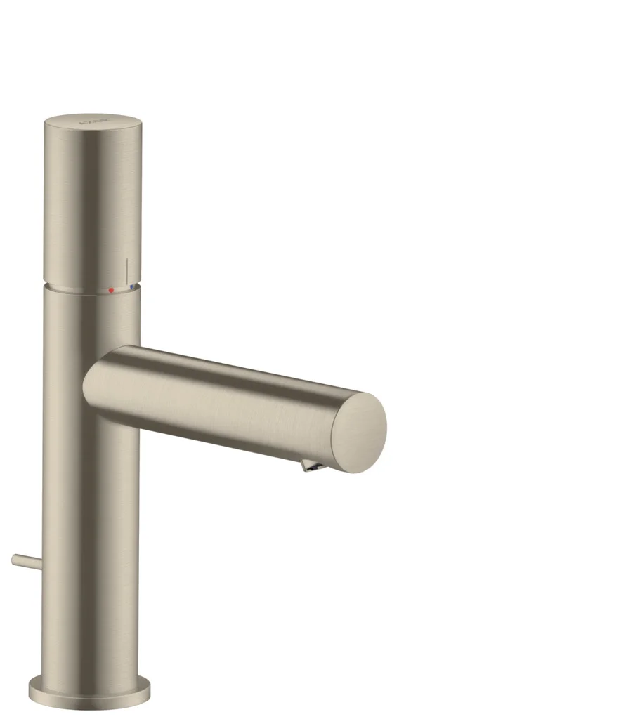 Hansgrohe AXOR Uno Einhebel-Waschtischmischer 110 mit Zerogriff, Edelstahl Optic, Ausladung 123 mm, Auslaufhöhe 109 mm Hansgrohe AXOR Uno Einhebel-Waschtischmischer 110 mit Zerogriff, Edelstahl Optic, Ausladung 123 mm, Auslaufhöhe 109 mm